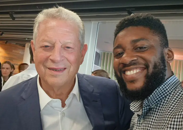 Awajimijana & Al Gore(Former USA Vice-President)